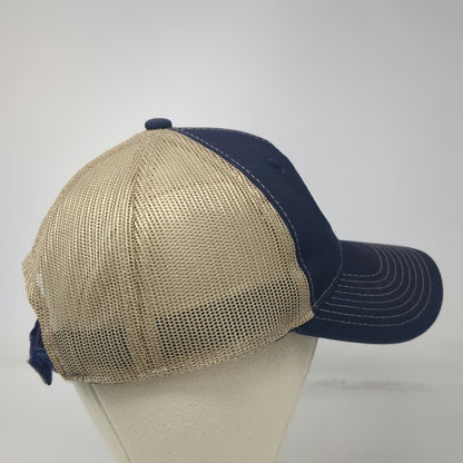 Pelican Brewing Baseball Cap Blue One Size Mesh Back Patch Born at the Beach Hat