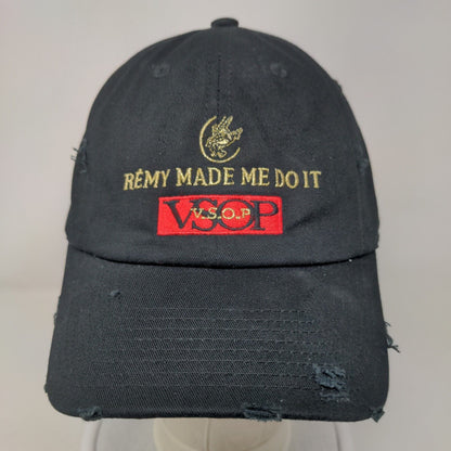 Remy Made Me Do It VSOP Slideback Hat Black One Size Embroidered Field Grade