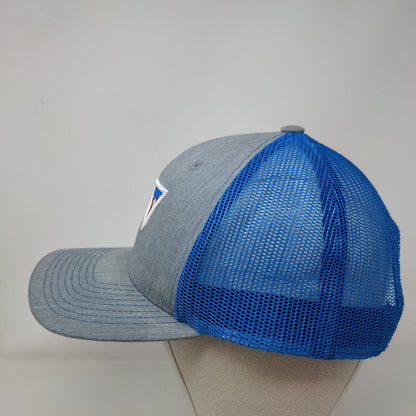 US Army Logo Snapback Trucker Hat Multicolor One Size Embroidered Mesh Back