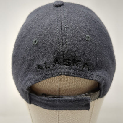 1959 Alaska Patch Strapback Hat Gray OSFA Adjustable Hat Graphix 360