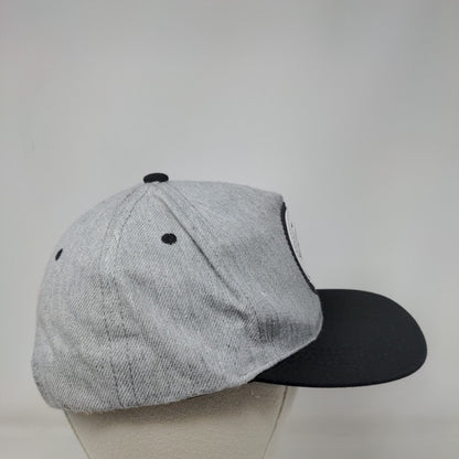 Novus Ordo Seclorum Annuit Coeptis Illuminati Strapback Hat Gray OS Adjustable