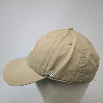 New York Yankees MLB '47 Brand Baseball Cap Beige One Size Slideback Cotton Hat