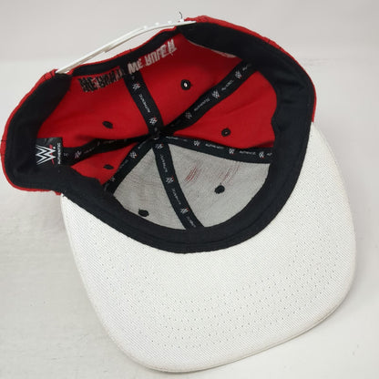 WWE Authentic Snapback Red One Size Stay Fearless Bella Twins Hat Flat Brim