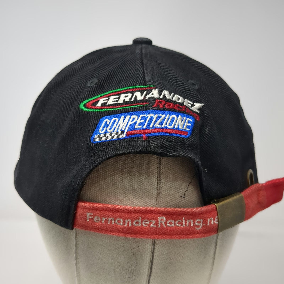 Fernandez Racing Baseball Cap Black One Size Tecate Quaker State 51 Telmex Hat