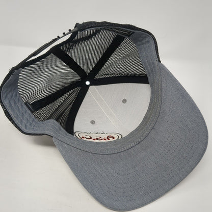 A.S.C. General Contractor Snapback Trucker Hat Gray One Size Mesh Back