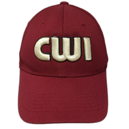 Top of the World CWI NCAA Baseball Cap Red Gold Black M One Fit Stretch Logo Hat