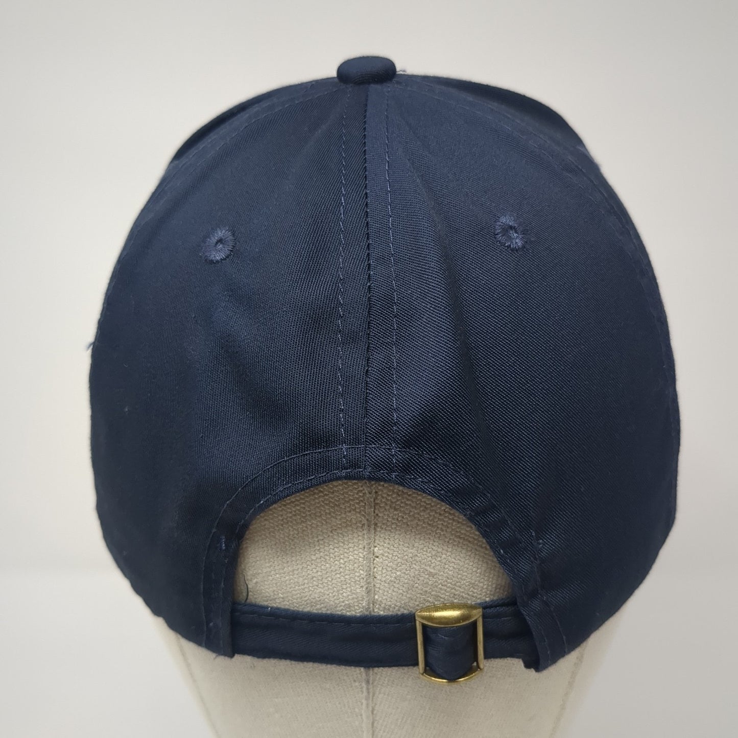 USA Flag Slideback Baseball Cap Blue One Size Adjustable Embroidered Patriotic