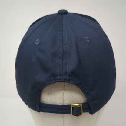 USA Flag Slideback Baseball Cap Blue One Size Adjustable Embroidered Patriotic