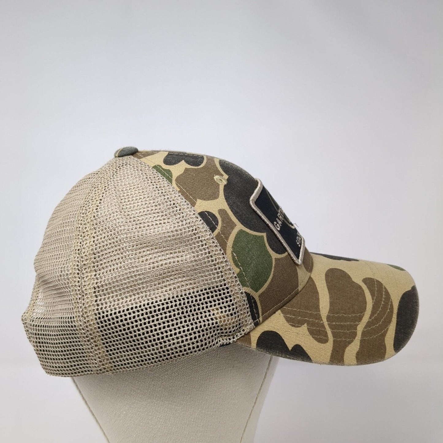 Garth Brooks Stadium Tour Snapback Trucker Hat Camo One Size Mesh Back