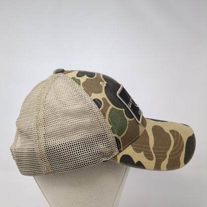 Garth Brooks Stadium Tour Snapback Trucker Hat Camo One Size Mesh Back
