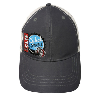Cykel Scramble CILF Bar Snapback Trucker Hat Gray OS Adjustable Mesh Back Boco