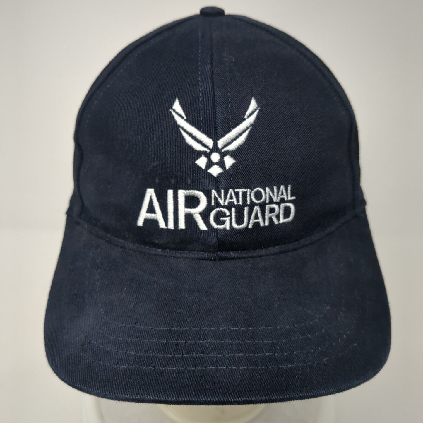 Air National Guard GoANG.com Fitted Hat Blue One Size Embroidered 6 Panel