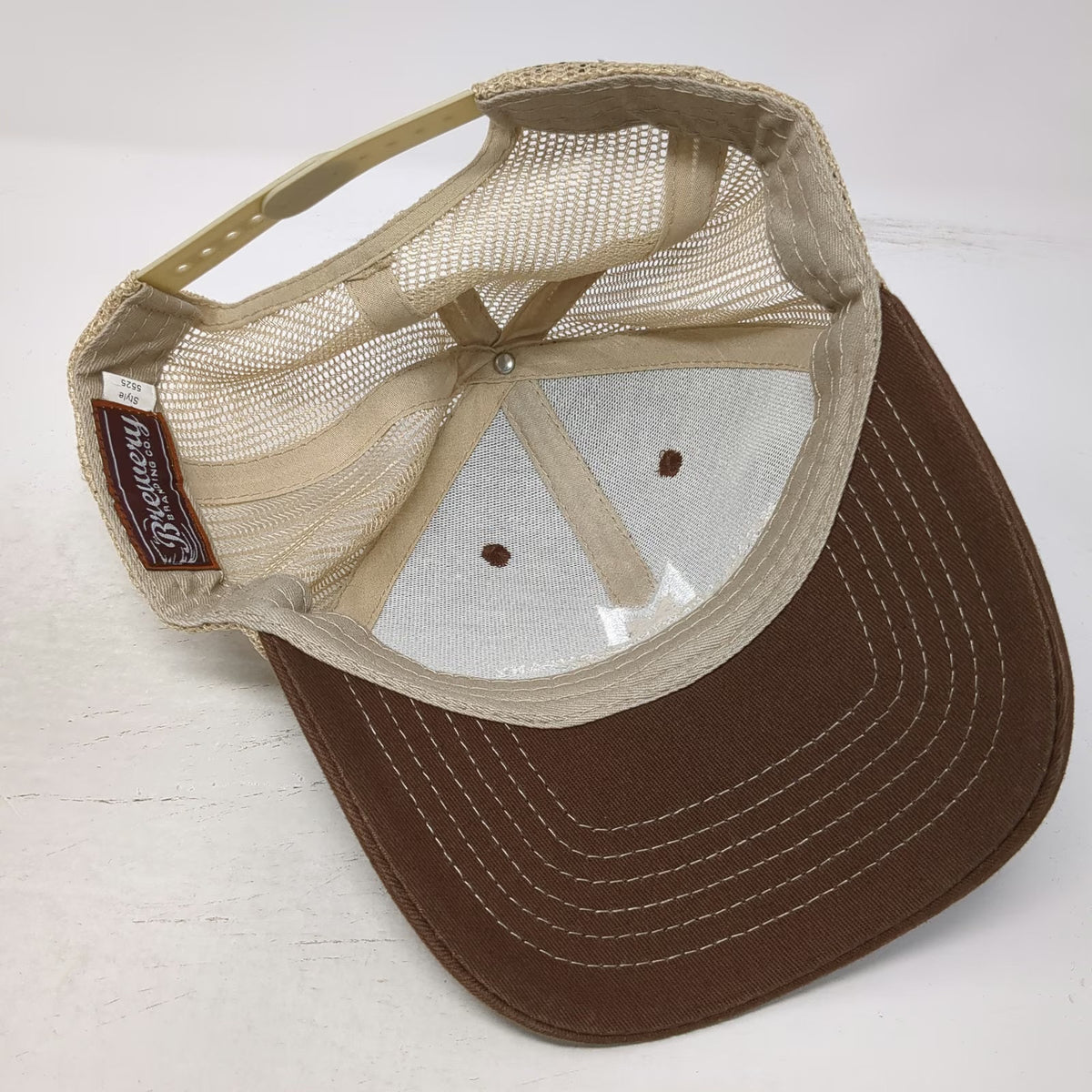 Brewery Branding Co Trucker Hat Brown One Size McCall Brewing Company Mesh Hat