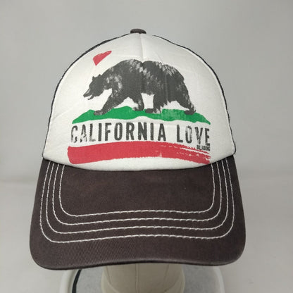 California Love Bear Snapback Trucker Hat Multicolor OSFA Billabong