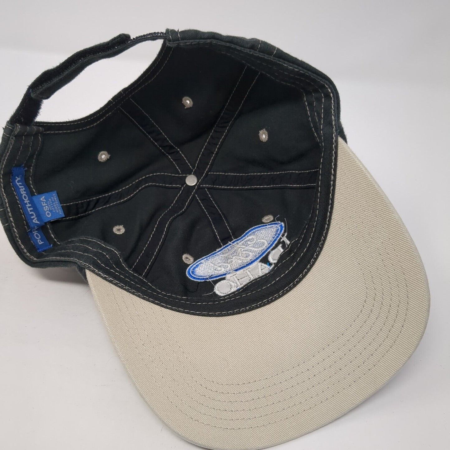 Ford Idaho Center Strapback Hat Black OS Adjustable Embroidered Port Authority