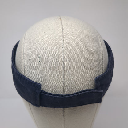 Foster's Strapback Visor Hat Blue One Size Adjustable Embroidered