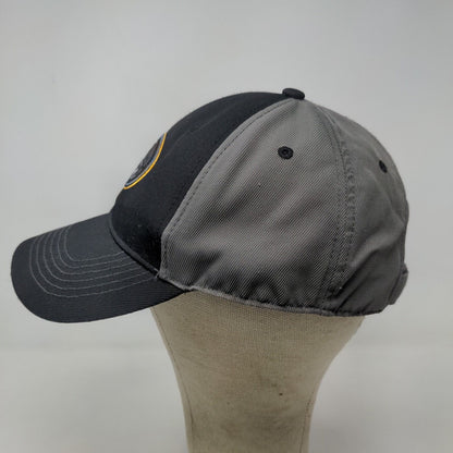 Fan Favorite Men's Strapback Hat Black Gray Size OSFA Embroidered Indiana Pacers