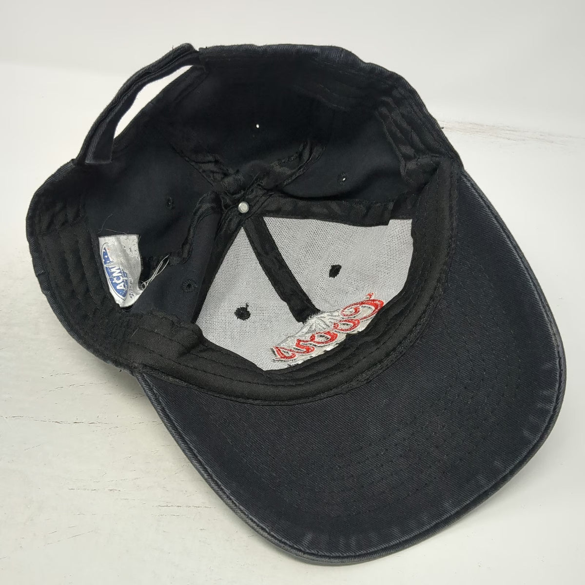 ACM Coors Light Beer Embroidered Mountain Logo Black Baseball Cap One Size