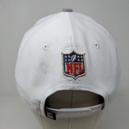 New Era Men's Snapback Hat White Gray 9Forty SuperBowl LIII Patriots Embroidered
