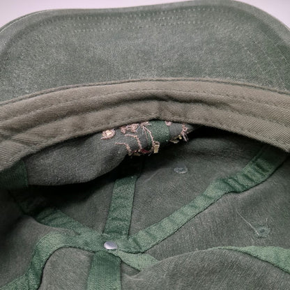 Zkapz Baseball Cap Green One Size Bite Me Mosquito Embroidered Leather Strap Hat