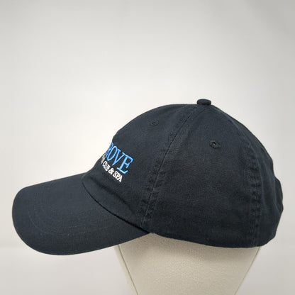Grove Fitness Club & Spa Strapback Hat Black One Size Adjustable 6 Panel