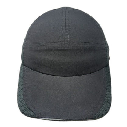 Hind Baseball Cap Gray One Size Mesh Back Reflective Snakeskin Pattern Run Hat