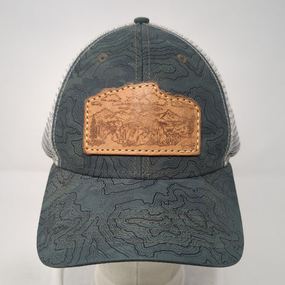 Dri-Duck Trucker Hat Green One Size Adjustable Mesh Back 6 Panel Polyester