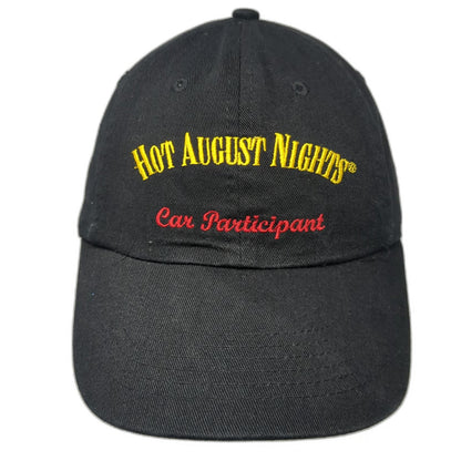 Hot August Nights 2012 Car Participant Reno Sparks NV Black Baseball Cap OSFM