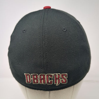 Arizona Diamondbacks MLB New Era Baseball Cap Black Red Size L 39THIRTY Hat