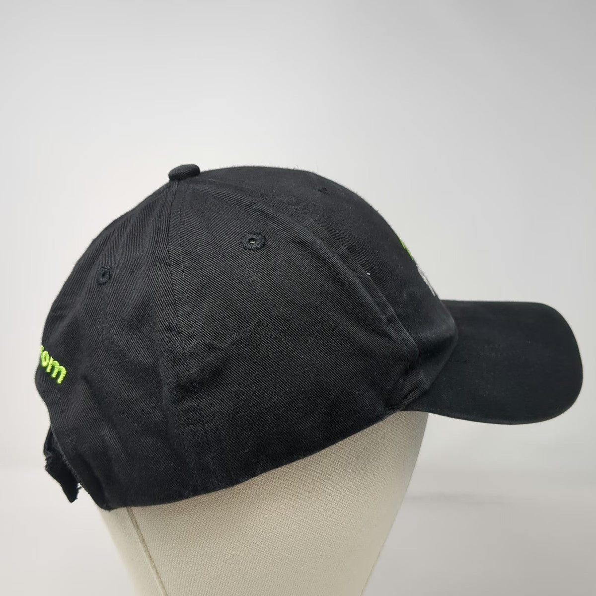 Target Marketing Firedog Logo Black Baseball Cap One Size Strapback Cotton Hat