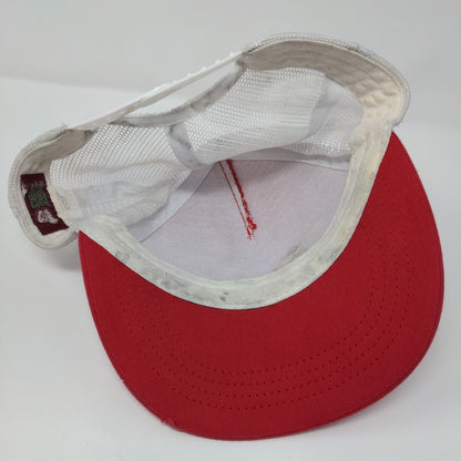 Merry Christmas Ya Filthy Animal Snapback Trucker Hat Red OSFA Mesh Back