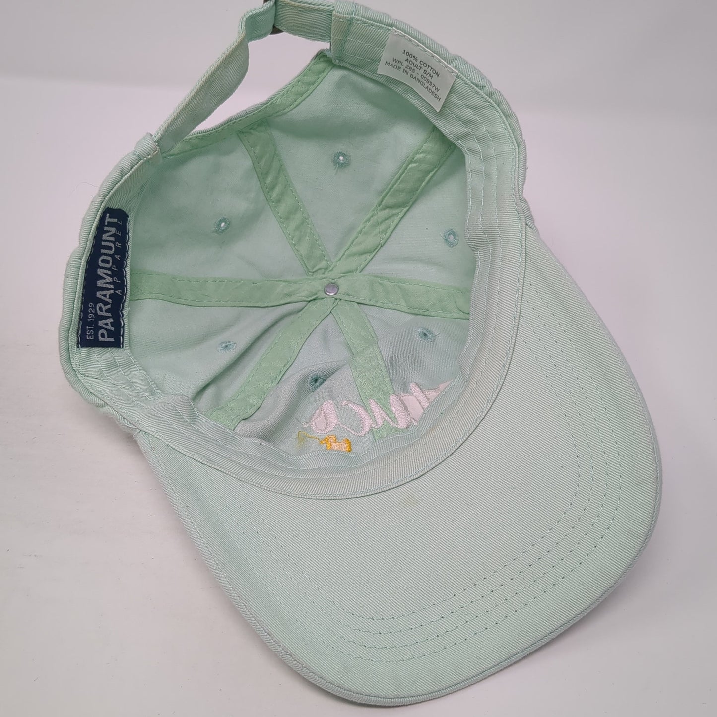 Stuco Slideback Hat Green Medium Adjustable Embroidered Paramount