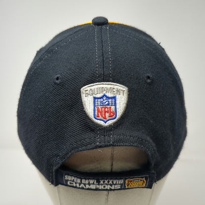 Reebok New England Patriots NFL White One Size Super Bowl XXXVIII Champions Hat