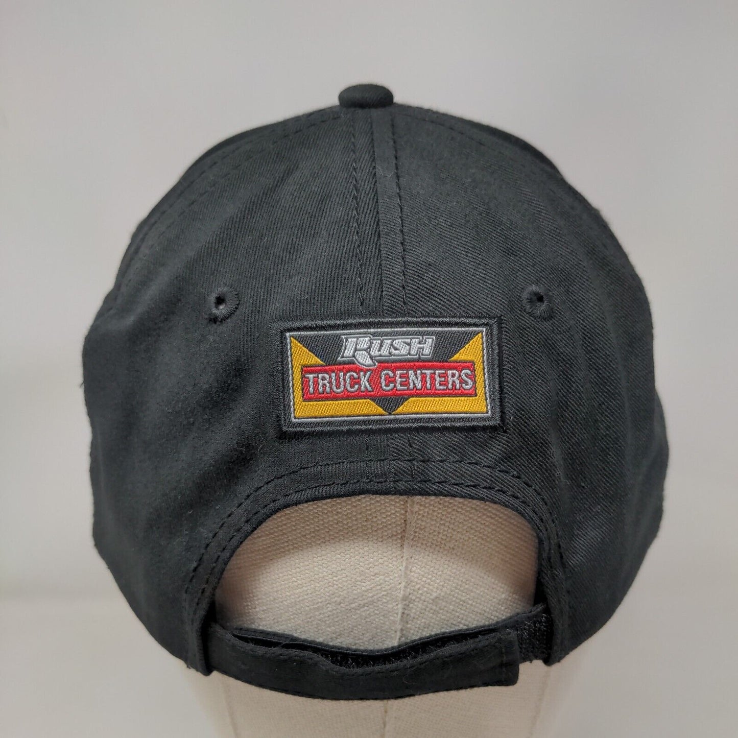 Peterbilt Rush Truck Centers Tampa Strapback Hat Black One Size Embroidered