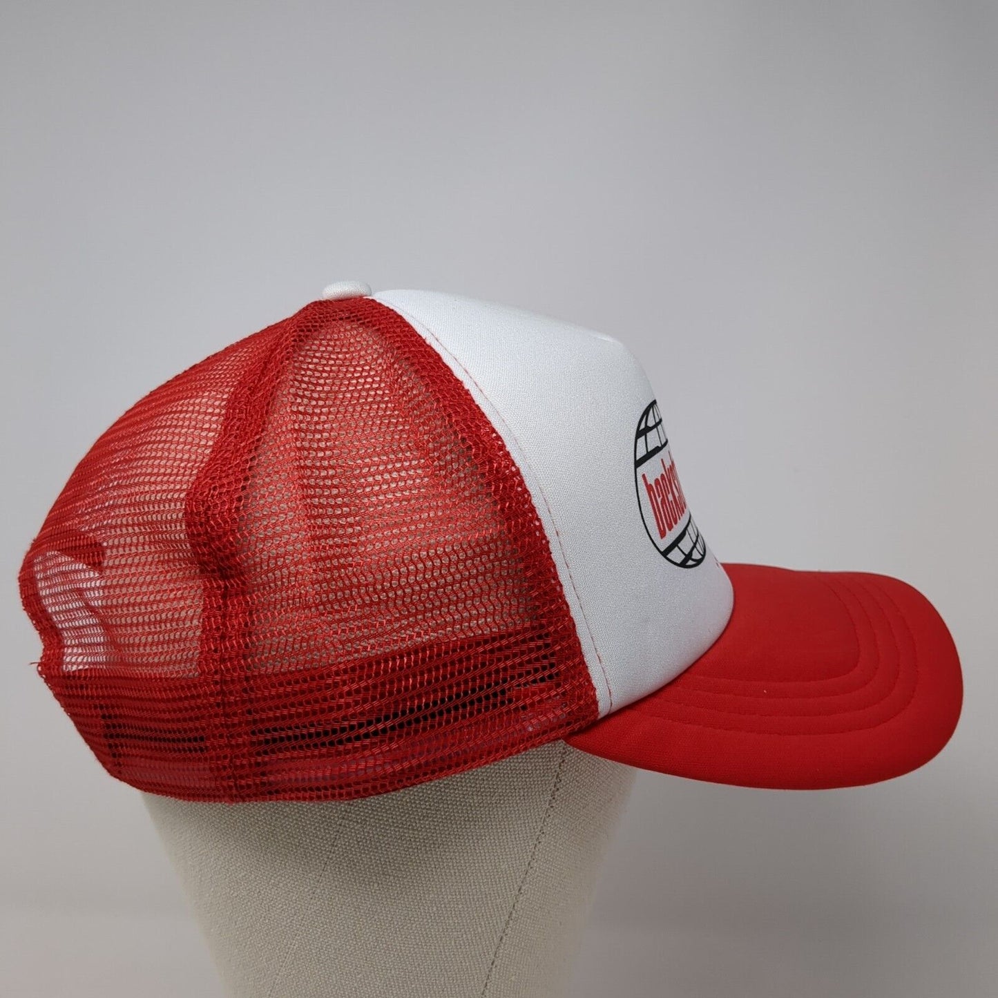 Backstreet Boys DNA World Tour Snapback Trucker Hat Red OS Mesh Back 6 Panel