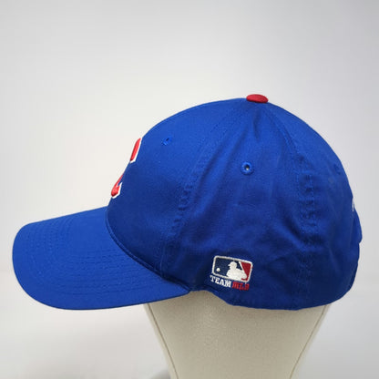 Chicago Cubs MLB Outdoor Cap Baseball Cap Blue One Size Strapback Hat Side Logo