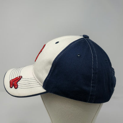Boston Red Sox MLB T.E.I. Baseball Cap White Blue One Size Embroidered Logo Hat