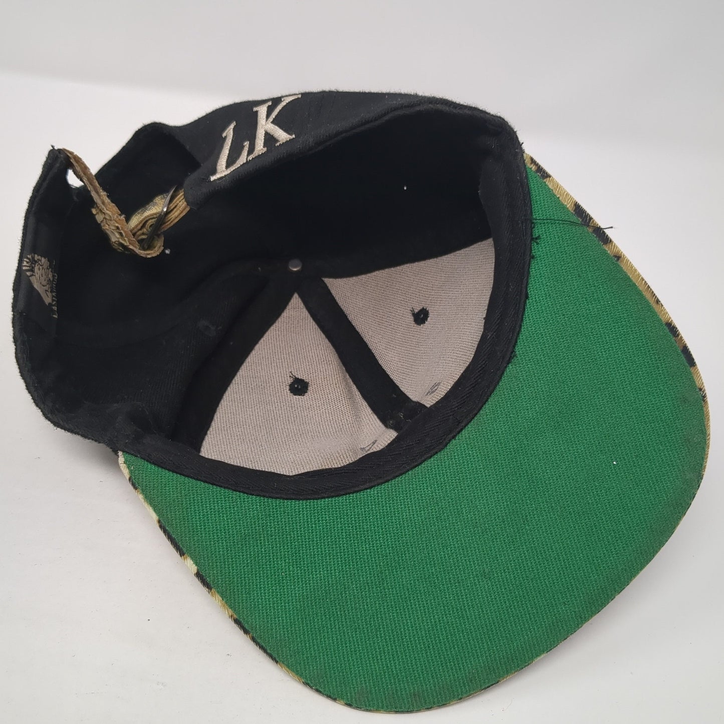 Last Kings Slideback Baseball Cap Multicolor One Size Adjustable Leopard Print