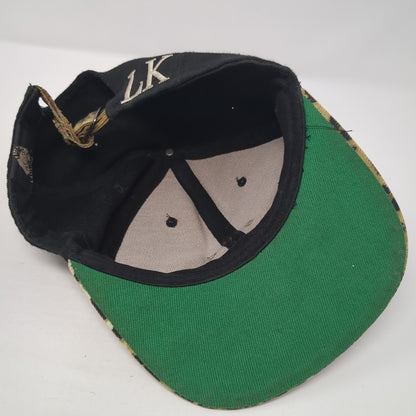 Last Kings Slideback Baseball Cap Multicolor One Size Adjustable Leopard Print