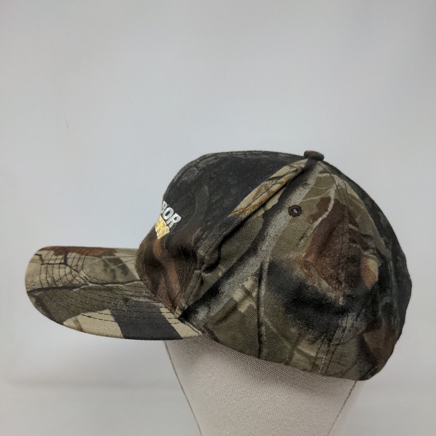 Labor Finders Slideback Hat Camo OSFM Adjustable Embroidered 6 Panel