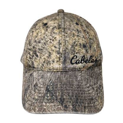 Cabela's Snapback Hat Camo Mossy Oak One Size Hunting Outdoor 6 Panel