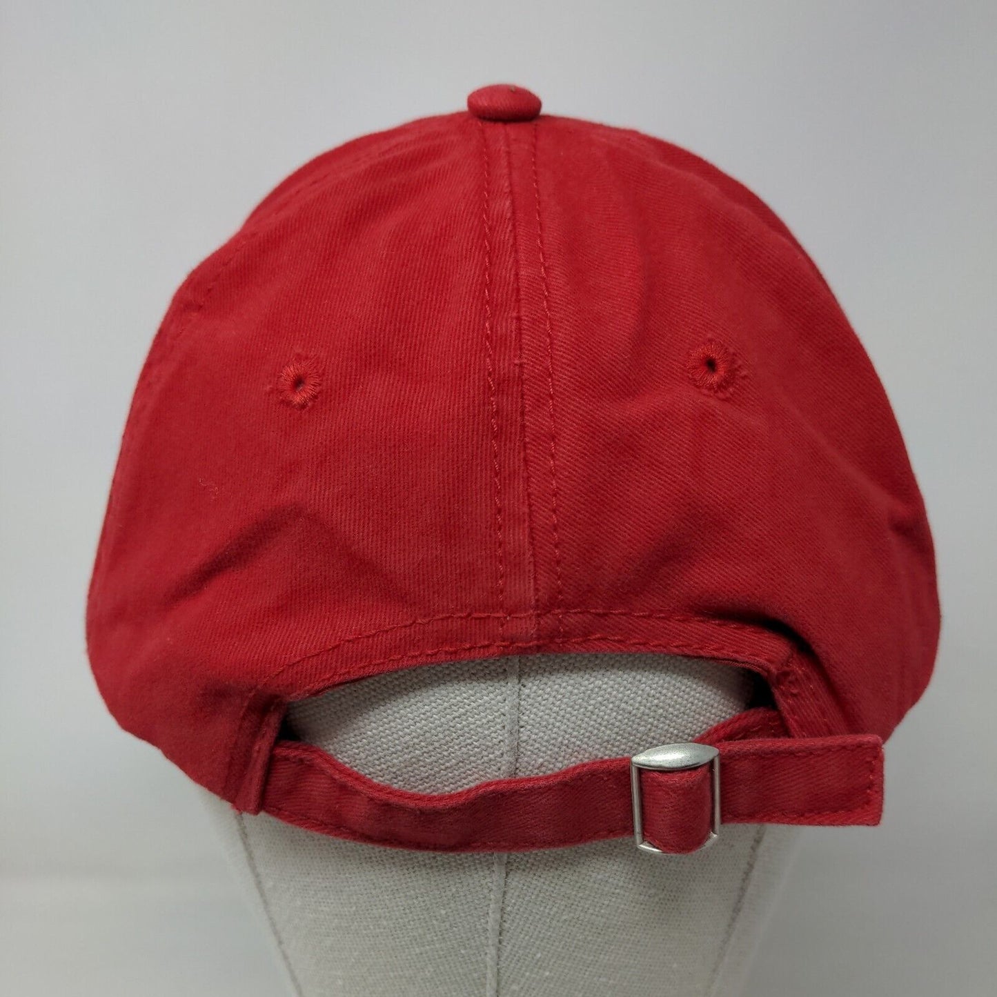 Tazmanian Devil Slideback Hat Red One Size Adjustable Embroidered Looney Tunes