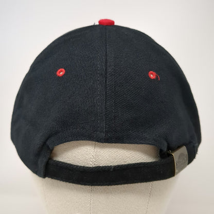 Nissun Baseball Cap Black Red One Size Ford Racing Checkered Flag Slideback Hat