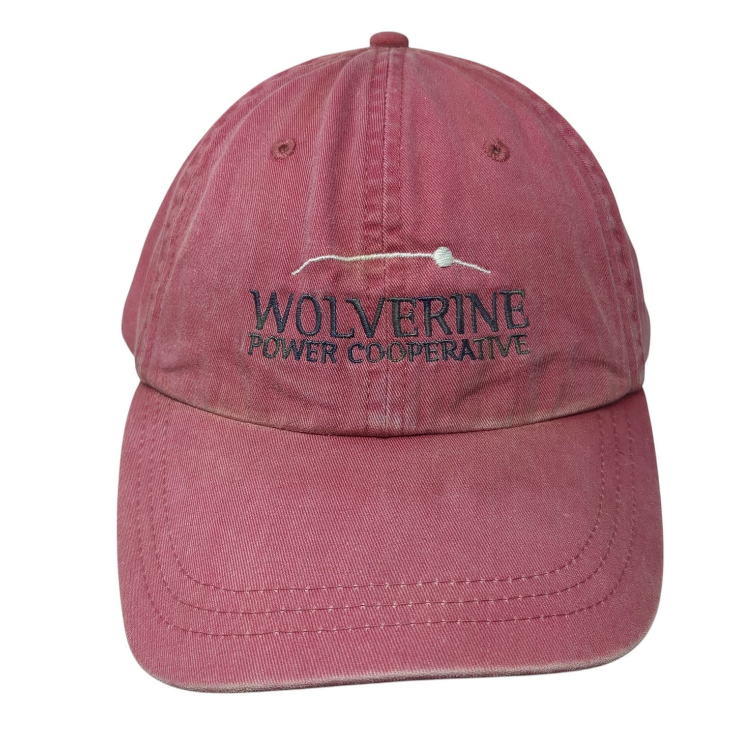 Wolverine Power Cooperative Slideback Hat Red One Size Touchstone Energy