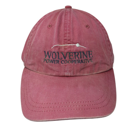 Wolverine Power Cooperative Slideback Hat Red One Size Touchstone Energy