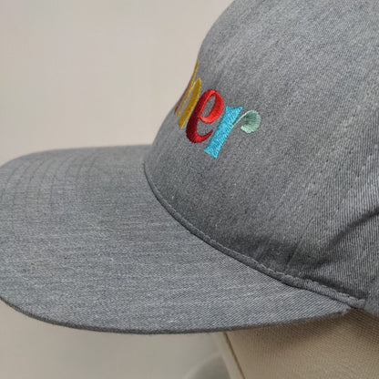 Gather Snapback Hat Gray One Size Adjustable Embroidered Richardson
