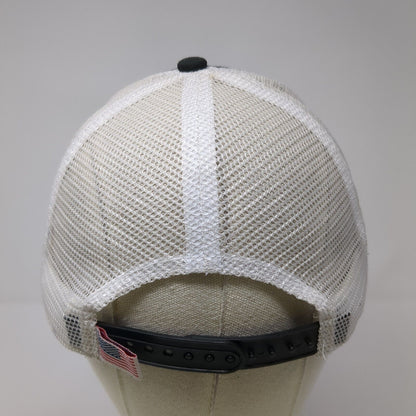 Texas Stress Inc. Snapback Trucker Hat Black One Size Mesh Back Outdoor