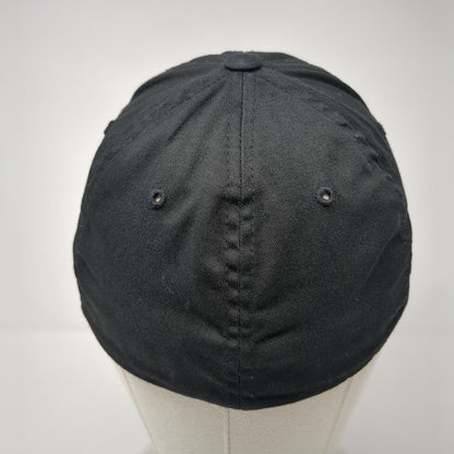 Lee Gilman Builders Inc Fitted Hat Black S-M Embroidered Flexfit Yupoong