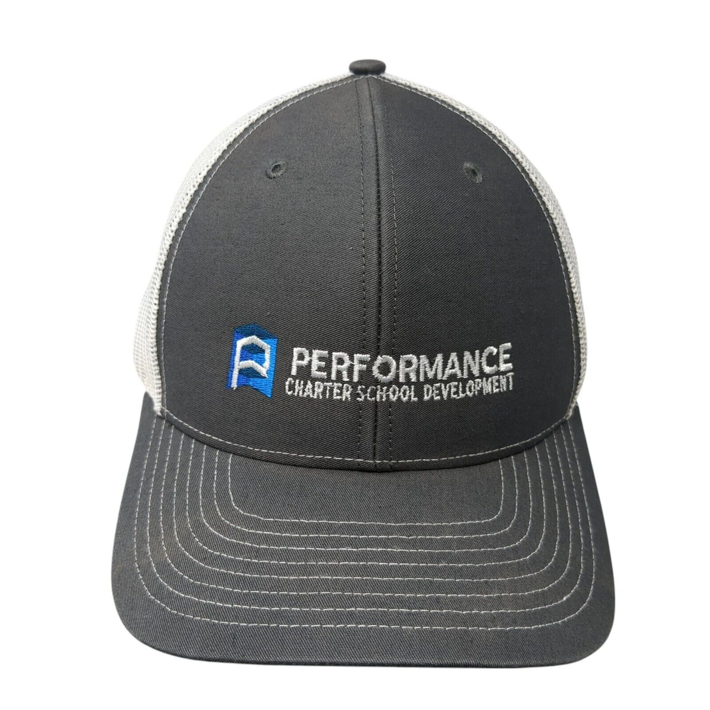 Performance Charter School Development Trucker Hat Gray One Size 6 Panel