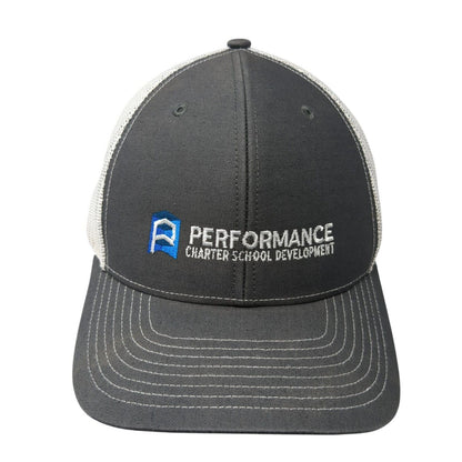 Performance Charter School Development Trucker Hat Gray One Size 6 Panel